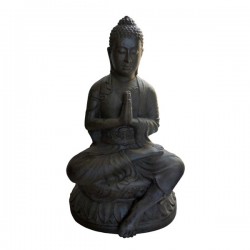 Buddha on base "Welcome"