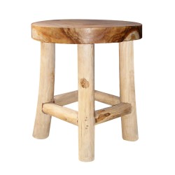 Teak branch coffee table